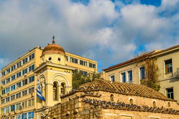 Fototapeta premium Monastiraki Square, Athens Greece
