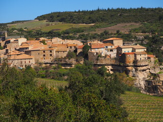 Fototapeta na wymiar medieval village france