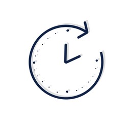 clock icon illustration