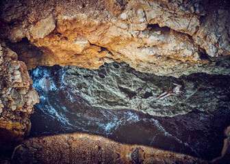 cave in the cave