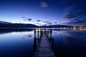 Obraz premium Lake Te Anau, New Zealand