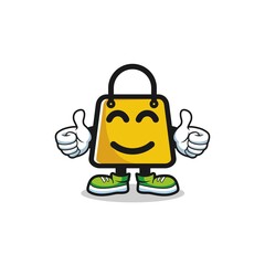 illustration vector graphic of OK bag. perfect of logos for marketplaces, shopping sites, bag factories etc.	
