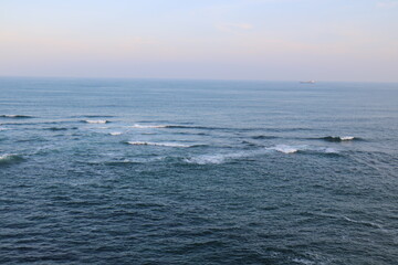 福島県いわき市の三崎公園からの太平洋