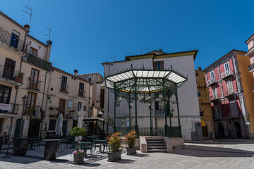 Glimpses of the historic center of Isernia, capital of the homonymous province of Molise, a pleasant town with a cool climate in summer and not too cold in winter. - Powered by Adobe
