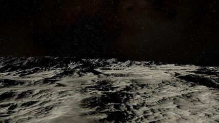 a computer-generated surface, a fantasy world