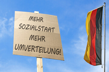 Mehr Sozialstaat mehr Umverteilung!