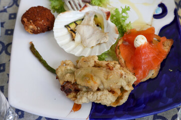 mangiare pesce italiano