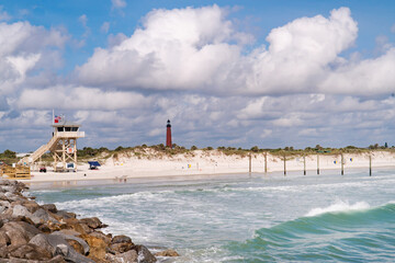 Beautiful beach and the Atlanitic ocean at Ponce Point