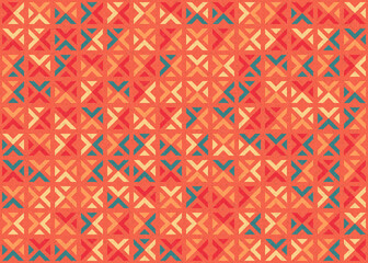 Abstract Geometric Pattern generative computational art illustration