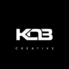 KDB Letter Initial Logo Design Template Vector Illustration