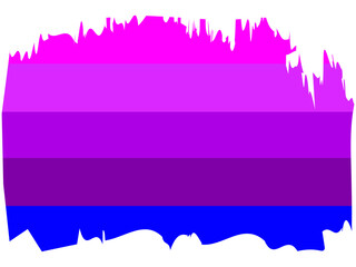 LGBT pride flag, rainbow flag background. Multicolored peace flag movement. Original colors symbol.