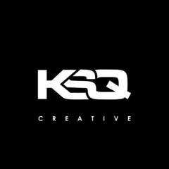 KSQ Letter Initial Logo Design Template Vector Illustration