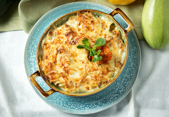 Image of tasty baked lasagna