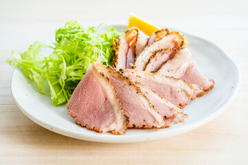 合鴨ロース　パストラミ