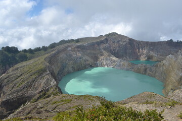 Kelimutu Lake at Ende