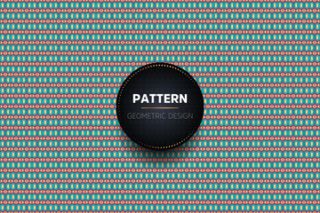 A colorful vector seamless geometric pattern
