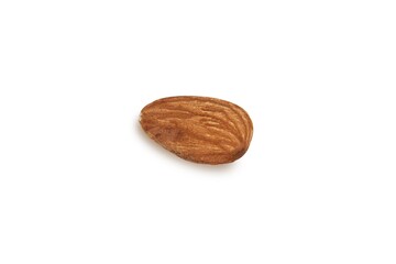 Almond isolated on white background