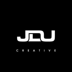 JDU Letter Initial Logo Design Template Vector Illustration