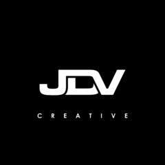 JDV Letter Initial Logo Design Template Vector Illustration