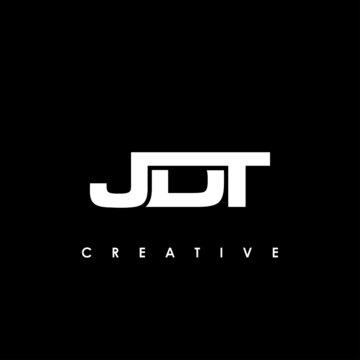 JDT Letter Initial Logo Design Template Vector Illustration