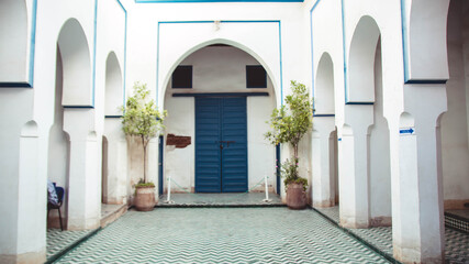 Fototapeta na wymiar Moroccan streets and architecture