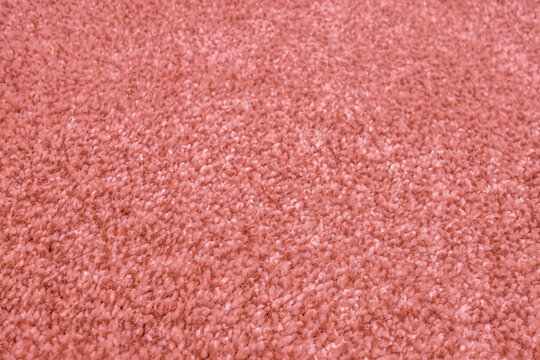 Abstract Background Of Pink Silk Carpet Texture Perspective View