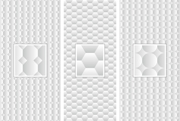 Vector geometric seamless pattern for creativity.