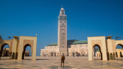 Fototapeta premium The beautiful town of Casablanca