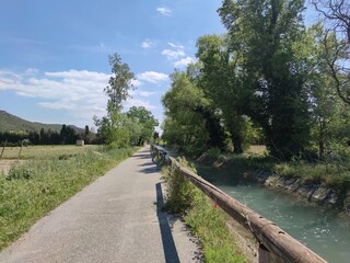 Balade en vélo - Canal de Carpentras