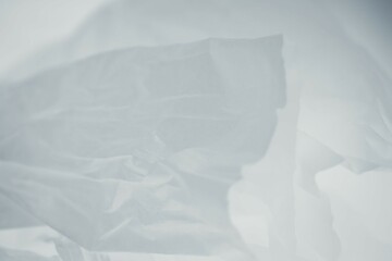 Grey smoky gauze fabric background, abstract background