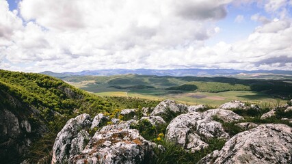 The amazing cliffs of Cheile Turzii in Romania