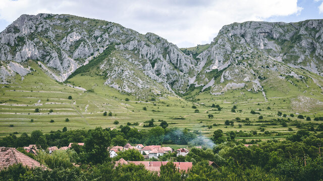 Amazing traditional village in Rimetea - Romania