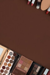 MUA makeup artist tools, brushes set rose gold