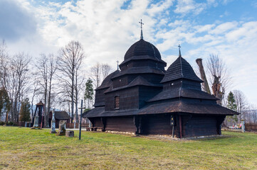 Cerkiew Opieki Matki Bożej w Równi, Bieszczady, Polska / Orthodox church of the Protection of the...