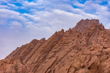 Fototapeta premium Landscape of the thousand kasbahs valley, Morocco