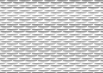 Top view Abstract White background.White seamless texture with different shadow of color. use gradient and blend,white fabric, crumpled fabric, vector background and  geometric seamless concept.