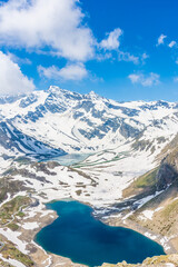 Amazing Alpine landscape with lakes in Gran Paradiso National Park, Piedmont Italy © Stefano Zaccaria