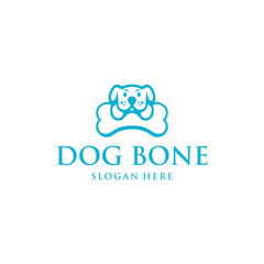 Animal Dog Bone Logo Design