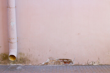 pipe on the wall background