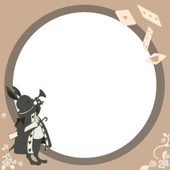 アリスのウサギフレーム