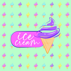 ice cream background