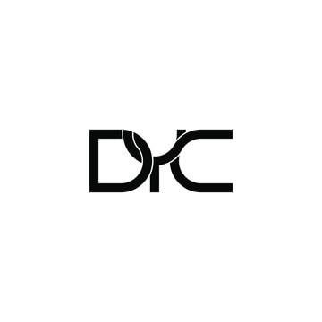 dyc letter original monogram logo design