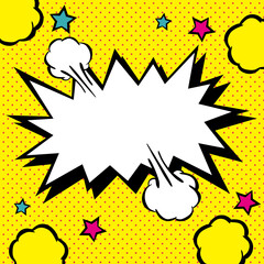 アメコミ風吹き出し