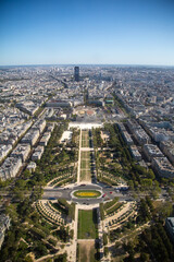 View from the Eiffel Tower