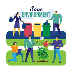 people are saving the environment