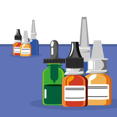 medicines dropper vial