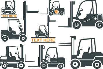 Forklift Clipart, Forklift  icons, Forklift vectors, Forklift Symbol, Forklift, Forklift Silhouette