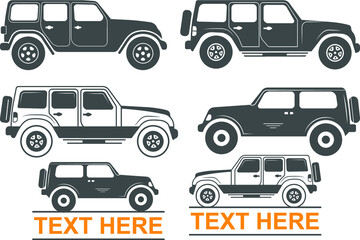 Rubicon Stencil, Jeep Wrangler Silhouette, Jeep Clipart vector