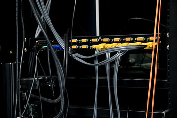 Router for wired LAN in networking found around the home and office for data communication over a network or used with other networking.