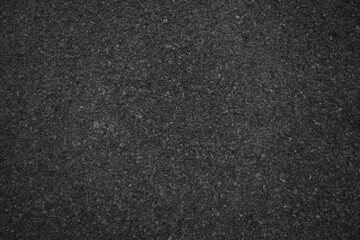 Surface grunge rough of asphalt, Seamless tarmac dark grey grainy road, Texture Background, Top view